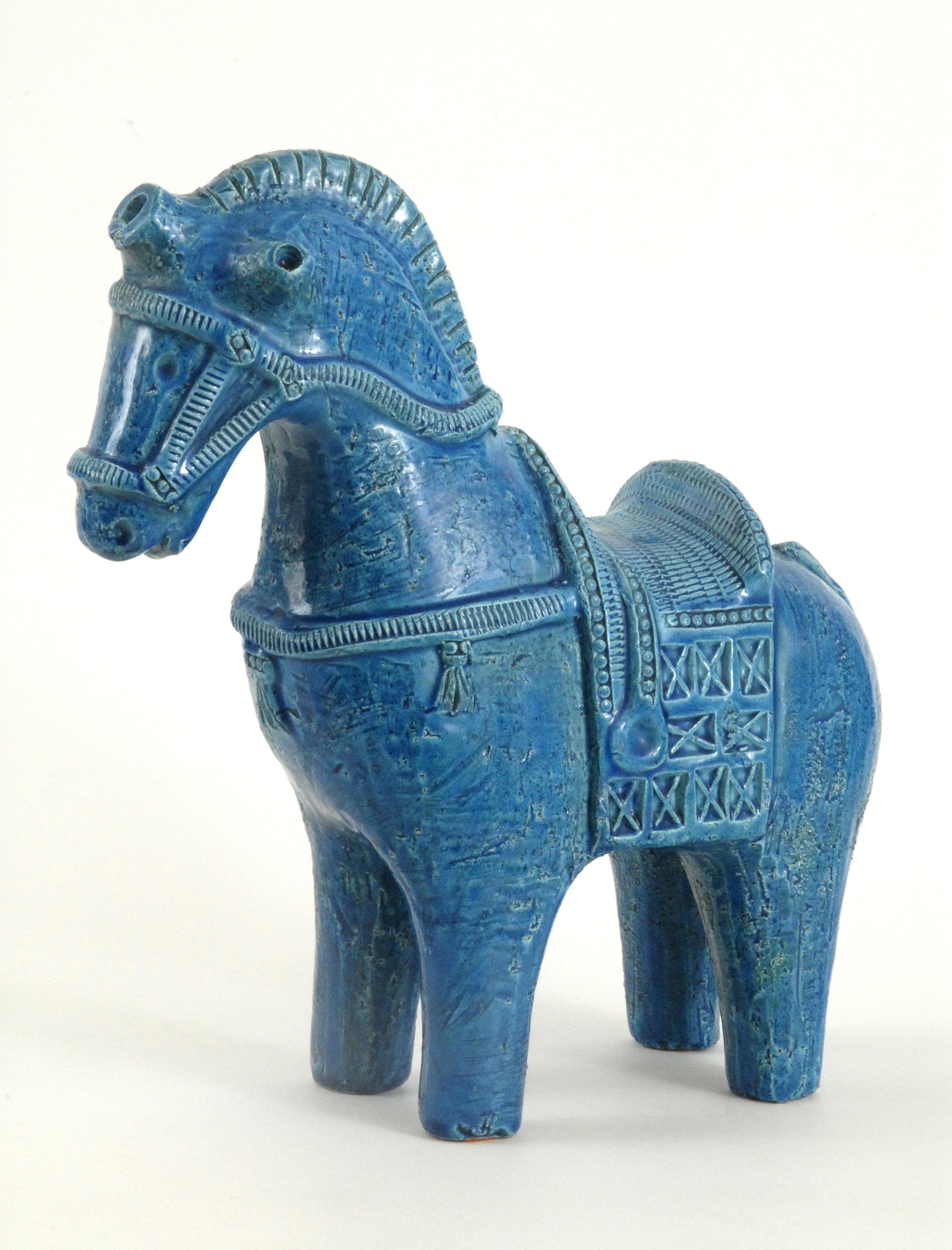 Bitossi Aldo Londi Horse Italy, circa 1968 In Excellent Condition In Pymble, NSW