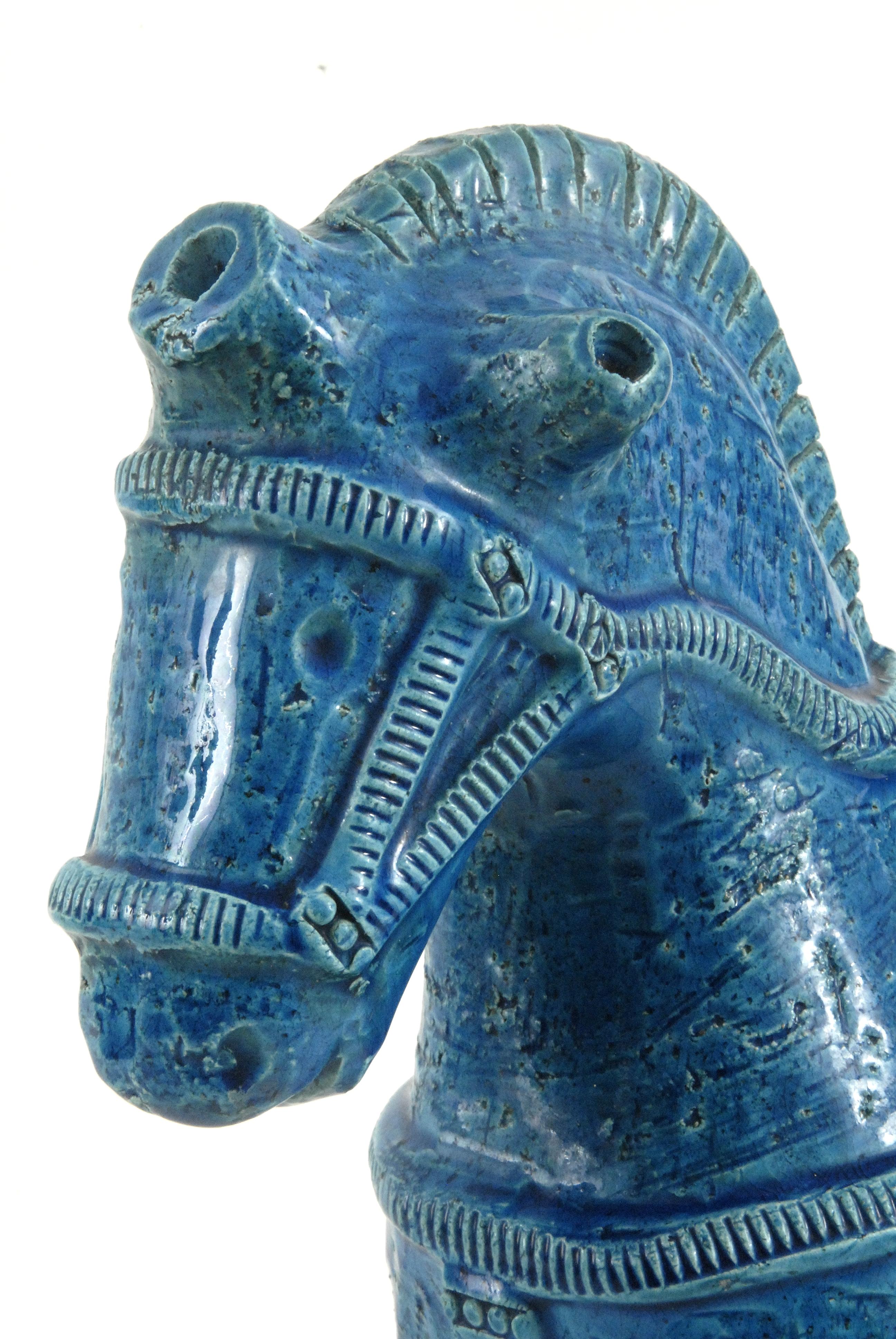 Mid-20th Century Bitossi Aldo Londi Horse Italy, circa 1968