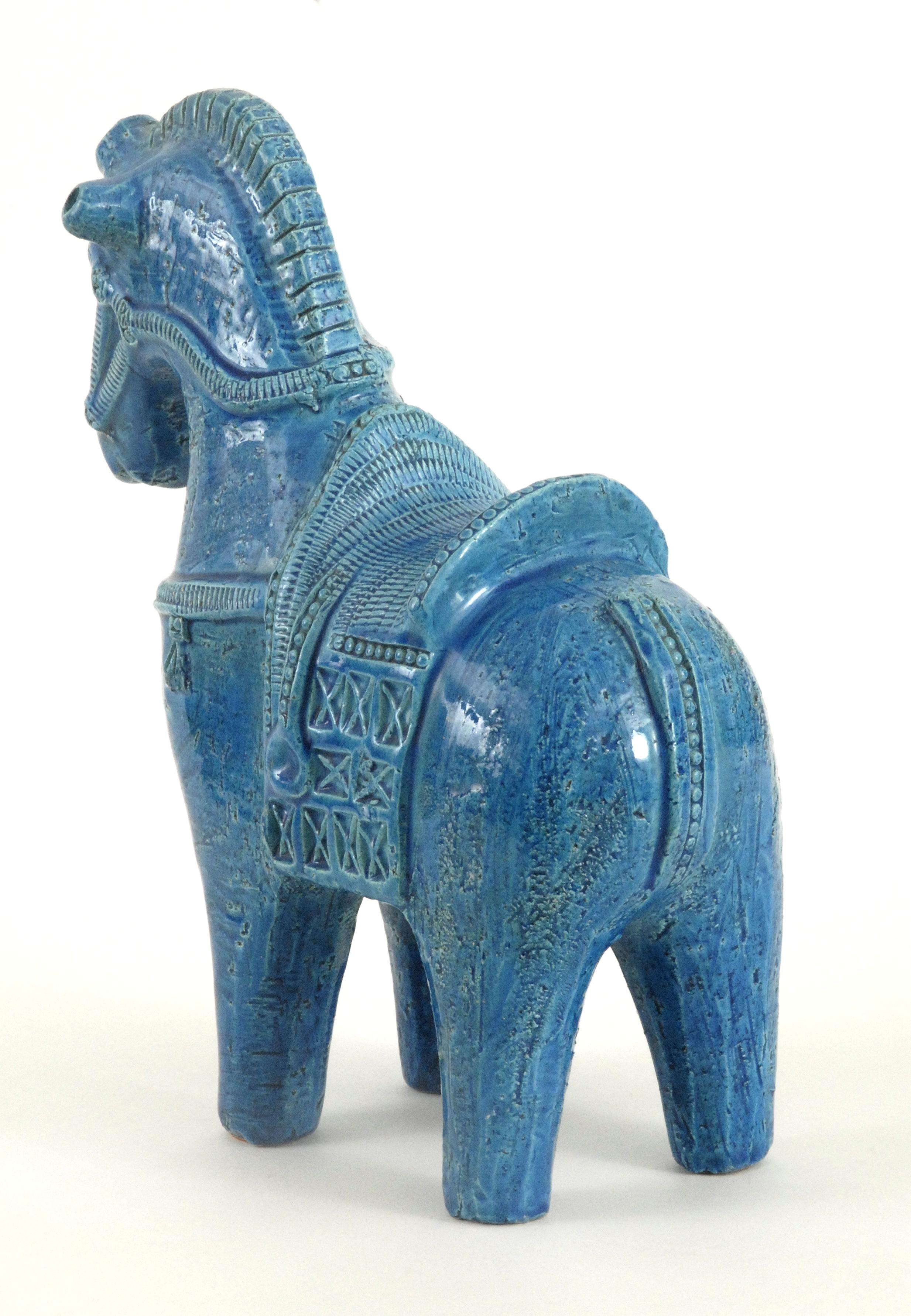 Bitossi Aldo Londi Horse Italy, circa 1968 1
