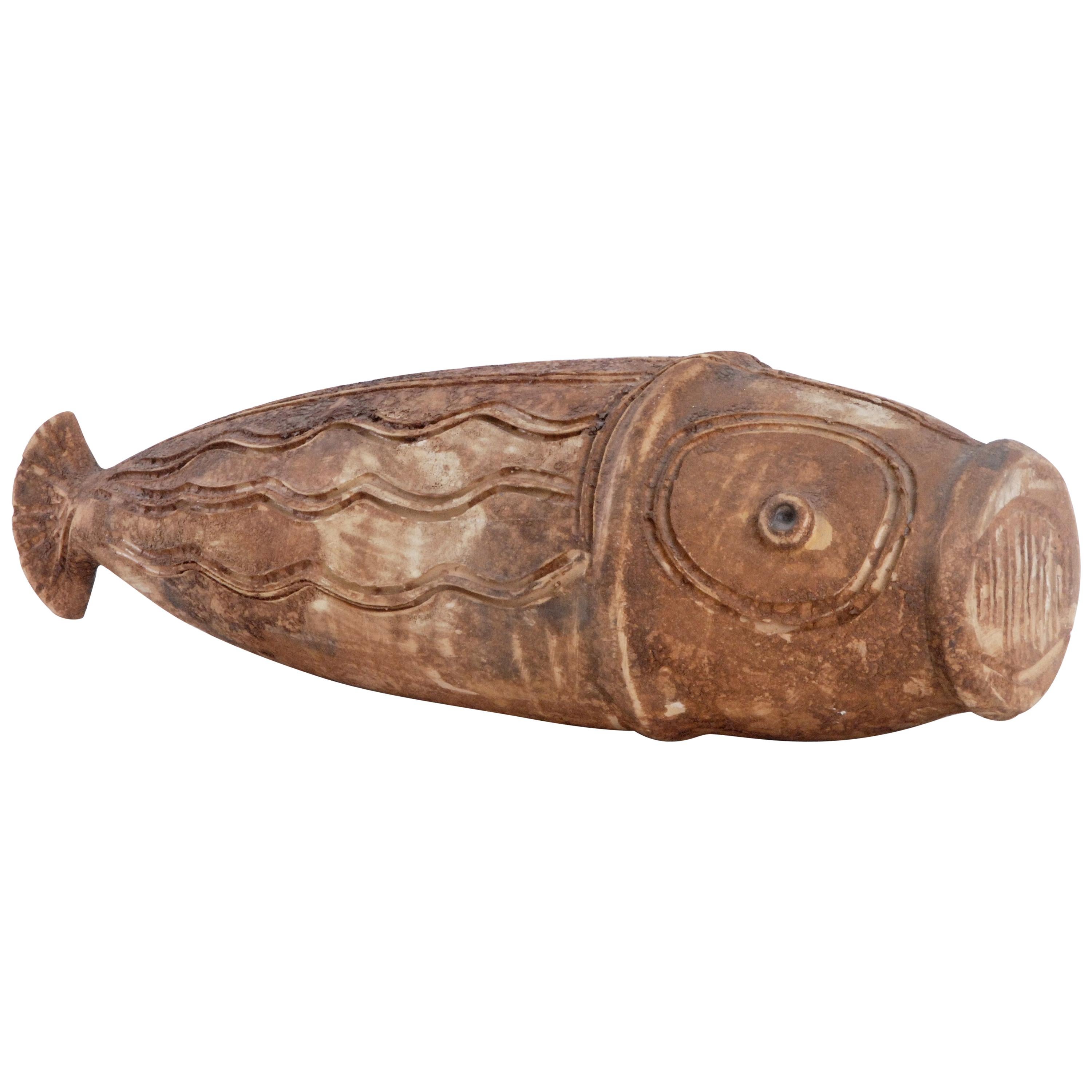 Bitossi Aldo Londi Italy Scavo Fish, circa 1968