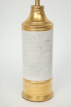 Bitossi Birch Tree, Gold Glazed Lamps