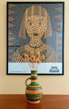 Bitossi by Aldo Londi Ceramic Vase, Sahara Décor for Cer Paoli, Italy, 1960s