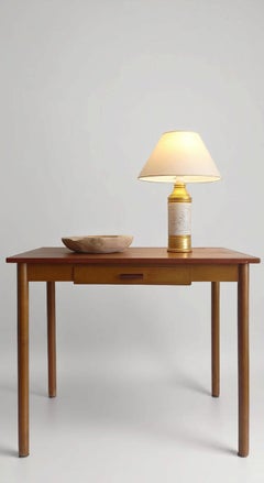 Aldo Londi Ceramic Table Lamp by Bitossi for Bergboms, Italy, 1970s