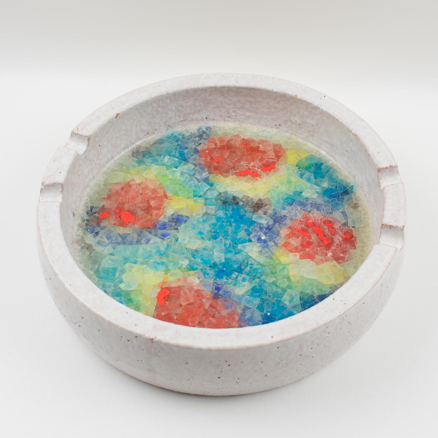 Centrotavola Vide Poche in ceramica e mosaico di Bitossi in vendita 6