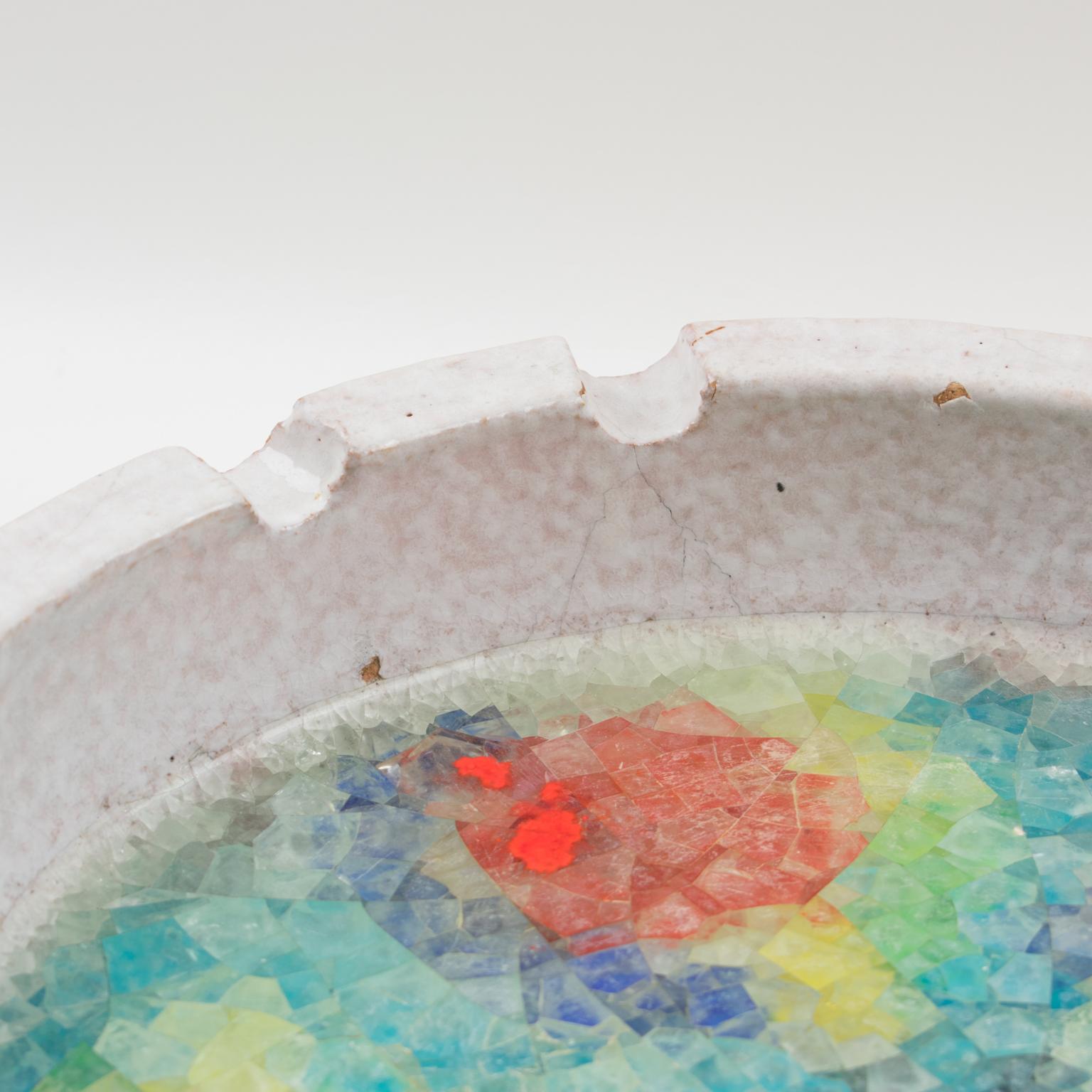 Centrotavola Vide Poche in ceramica e mosaico di Bitossi in vendita 8