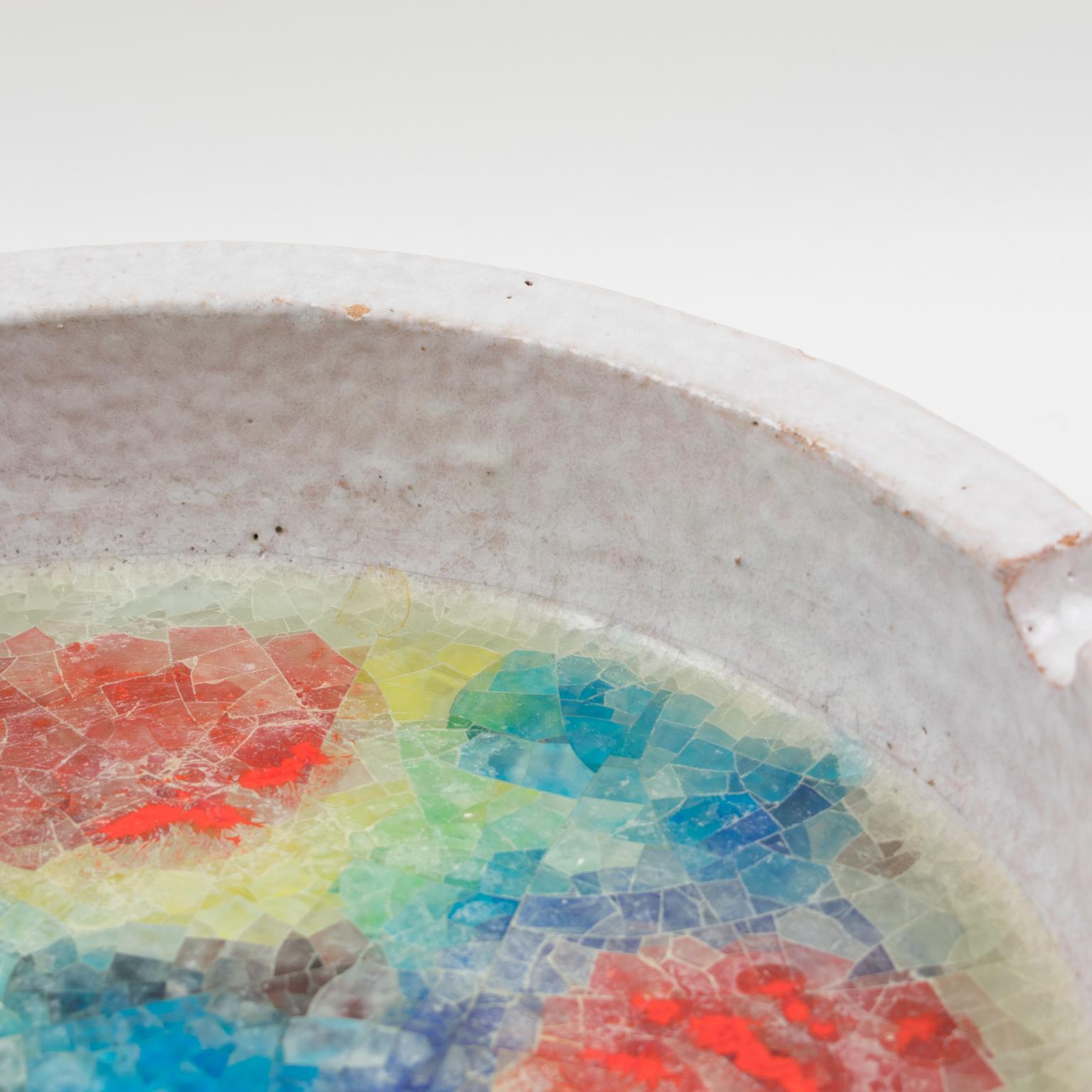 Centrotavola Vide Poche in ceramica e mosaico di Bitossi in vendita 9