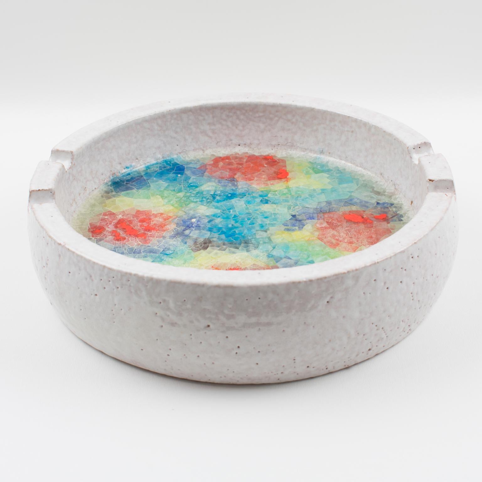 Centrotavola Vide Poche in ceramica e mosaico di Bitossi in vendita 10