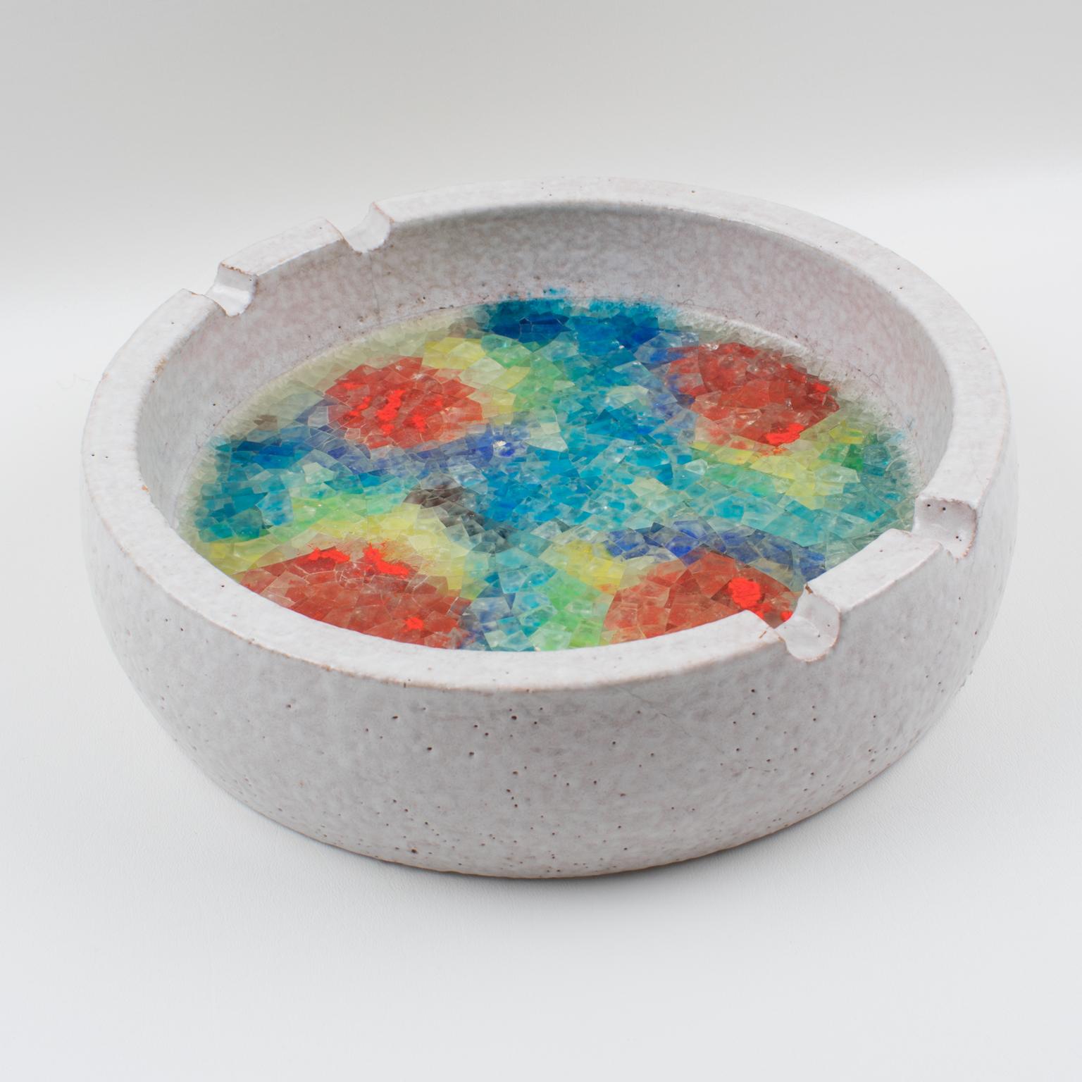 Moderno Centrotavola Vide Poche in ceramica e mosaico di Bitossi in vendita