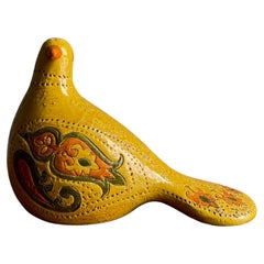 Bitossi Ceramic Bird Sculpture for Raymor, circa 1960