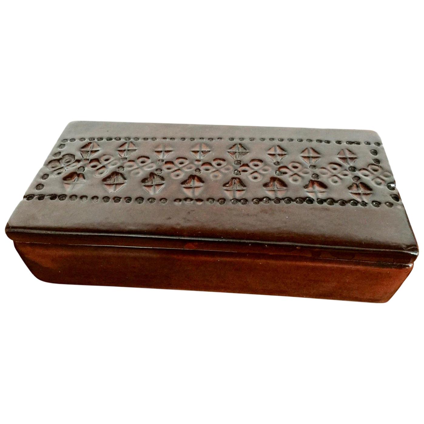 Bitossi Ceramic Brown Box