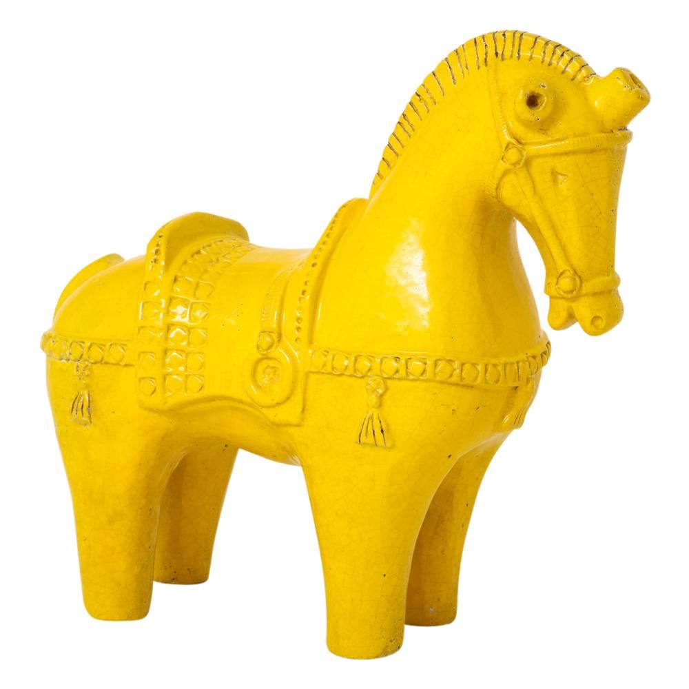 ceramic horse sculpture