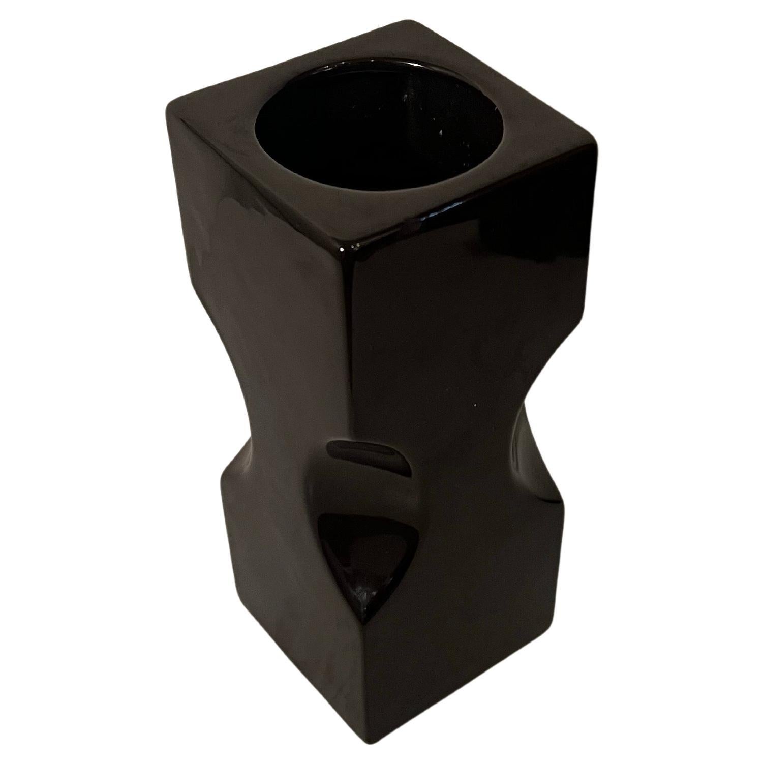 Mid-Century Modern Vase postmoderne Bitossi signé Berkeley House, Italie, années 1980 en vente