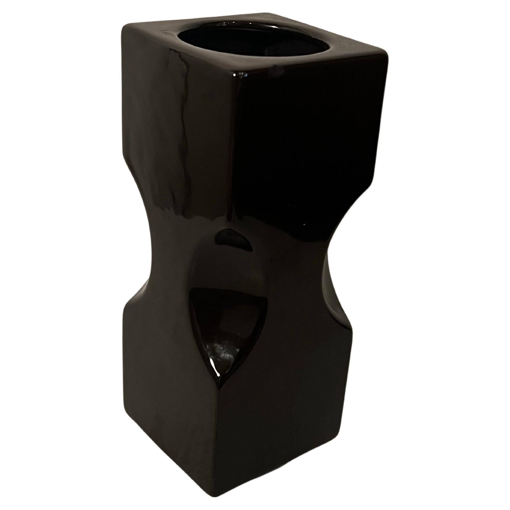 Fait main Vase postmoderne Bitossi signé Berkeley House, Italie, années 1980 en vente