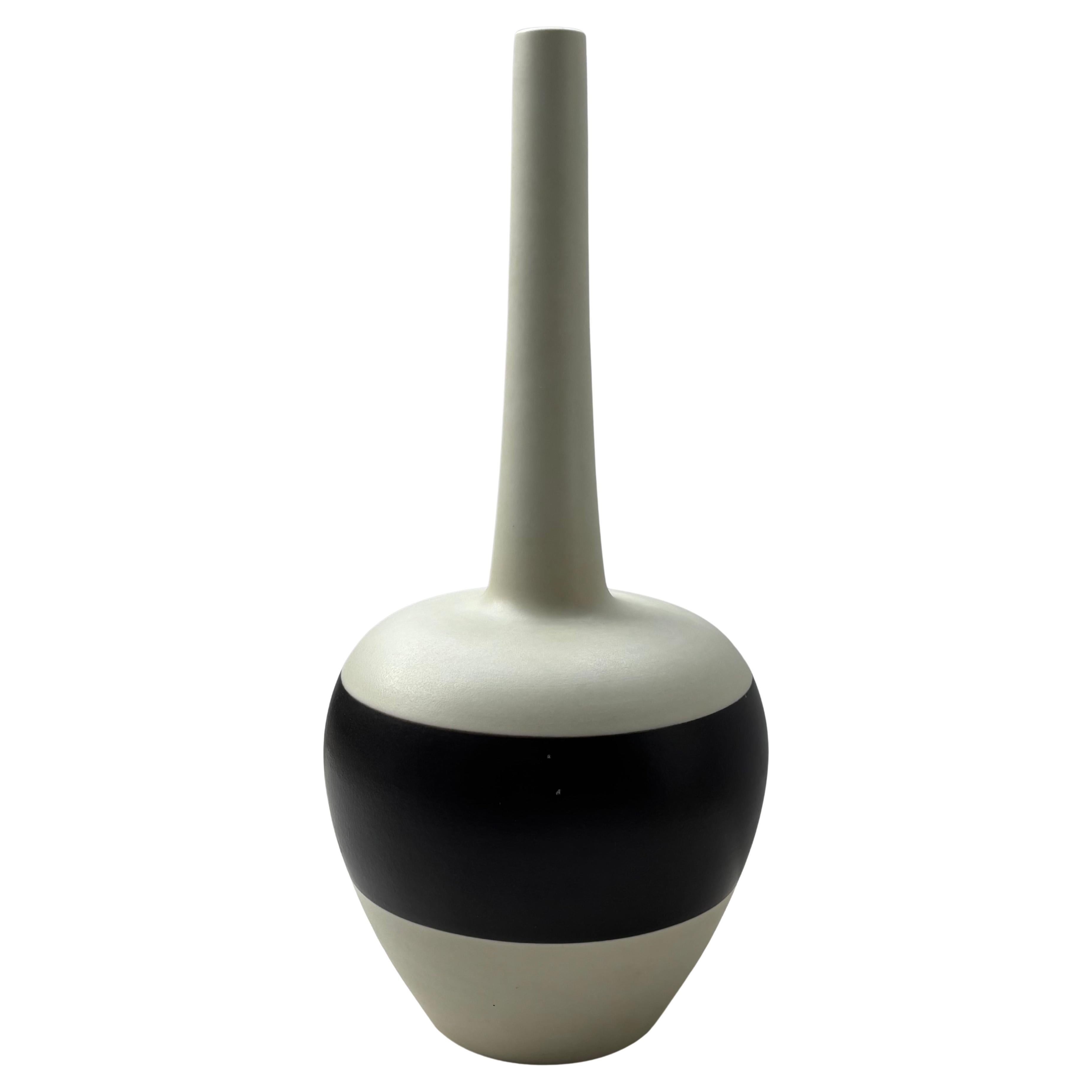 Vaso/vaso in ceramica Bitossi disegnato da Cinzia Bitossi.