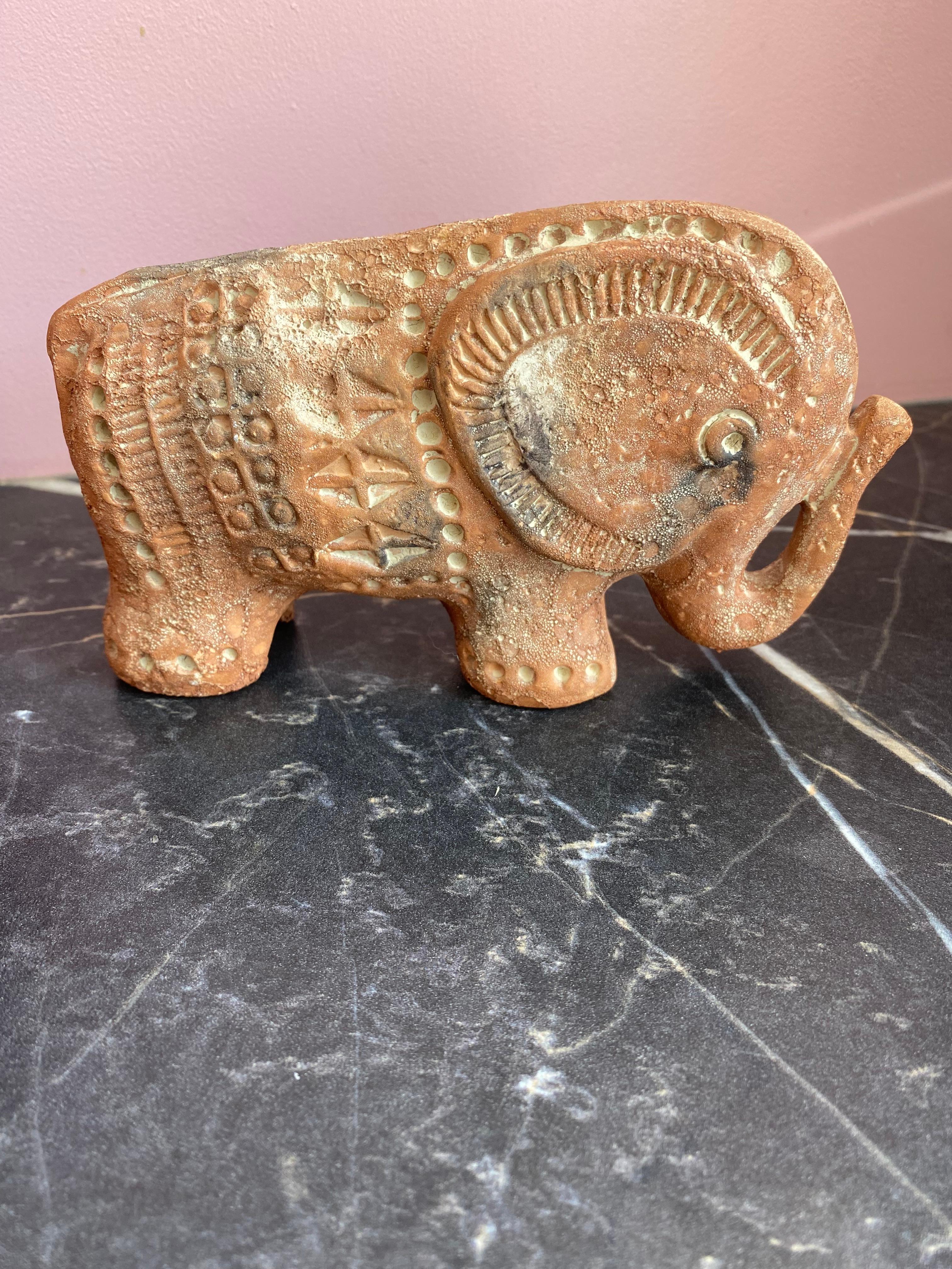 Elefante Bitossi de Aldo Londi Italiano en venta