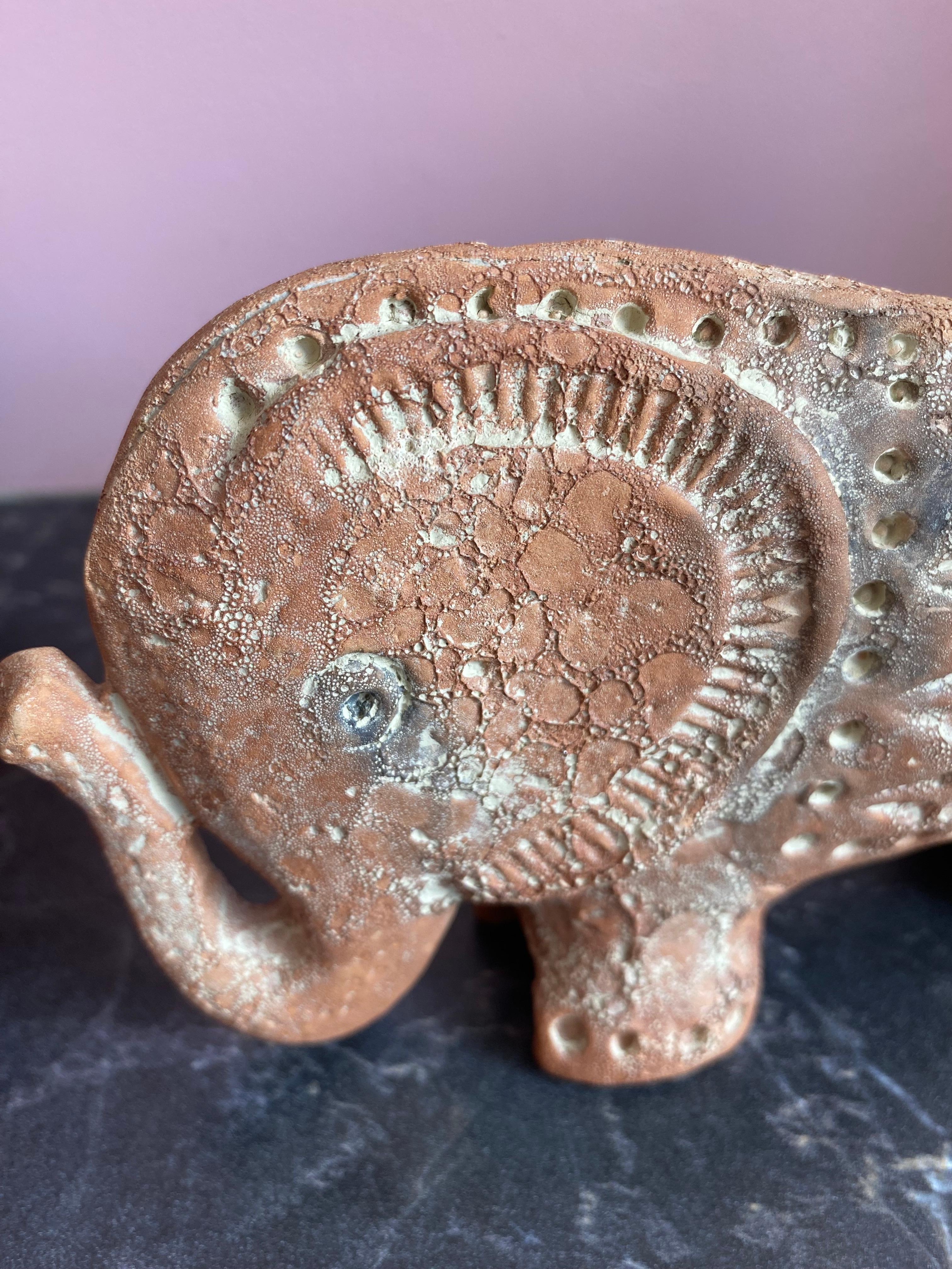 Elefante Bitossi de Aldo Londi en Bueno estado para la venta en Waddinxveen, ZH