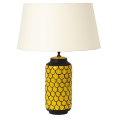 Bitossi Fish Scales Lamp, Italy 1960's