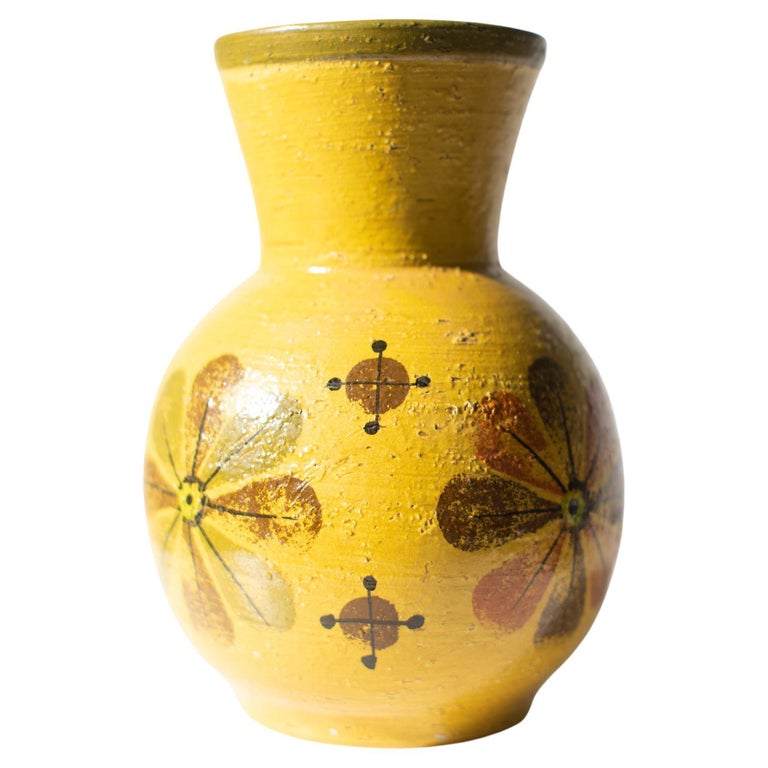 Bitossi Flower Vase for Rosenthal Netter For Sale