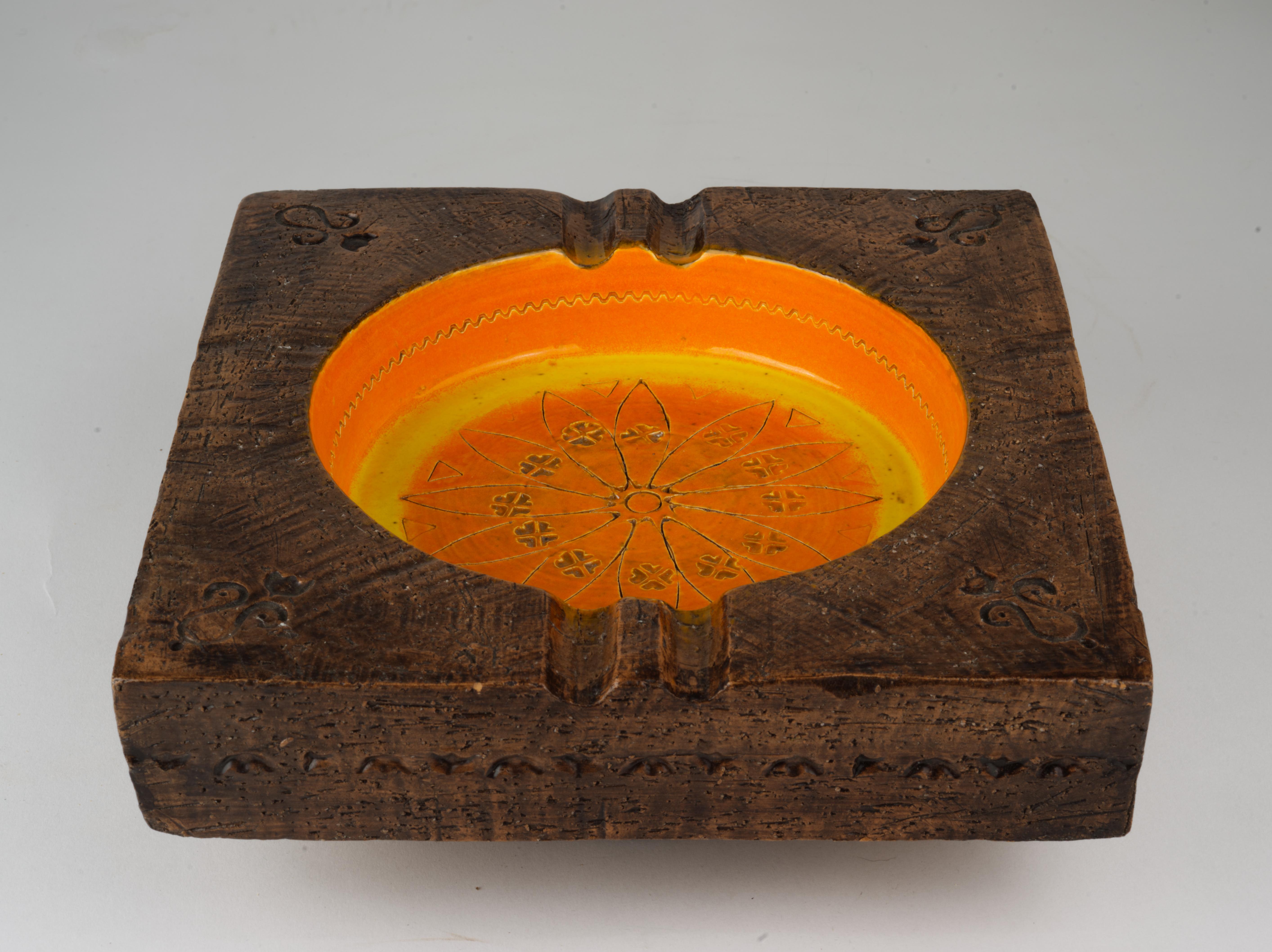 Smaltato Bitossi per Rosenthal Netter Posacenere in ceramica Catch All in vendita