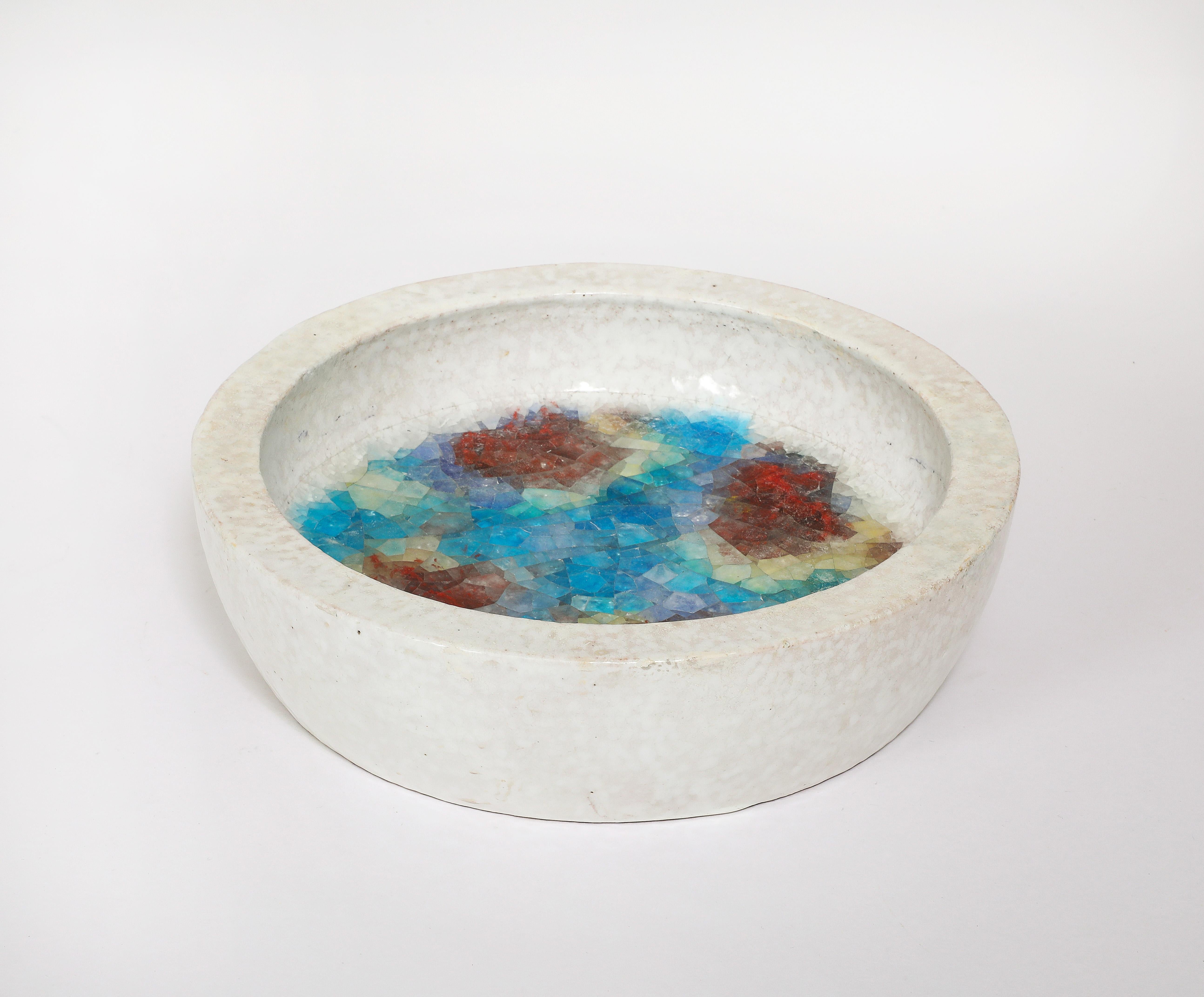 Italian Bitossi Fritte Bowl, Italy 1960's For Sale