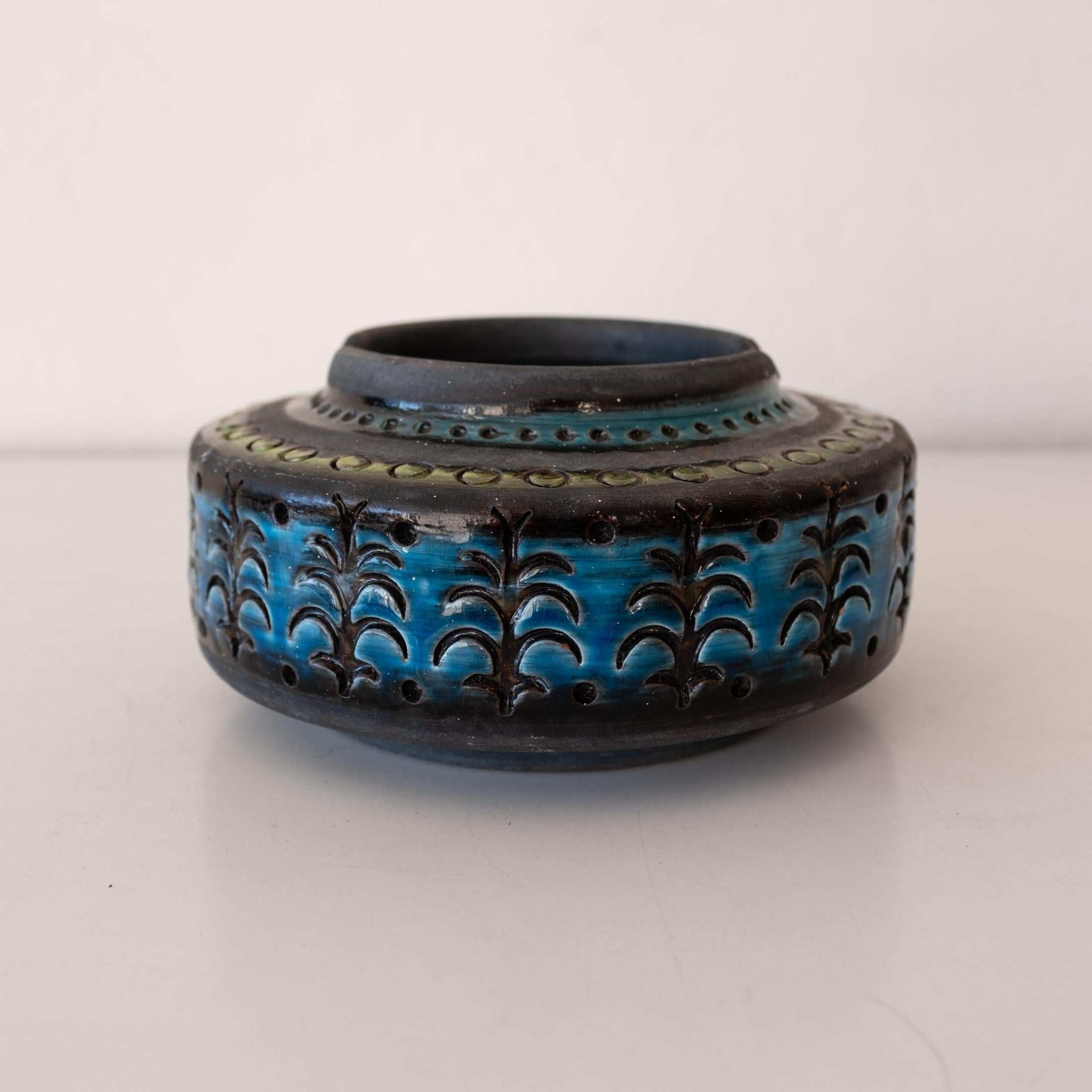 Mid-Century Modern Bitossi Italian Ceramic Ashtray or Catch All For Sale