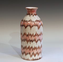 Bitossi Italian Pottery Early V-Mark Londi Raymor Vase Vintage 1950s Ceramic