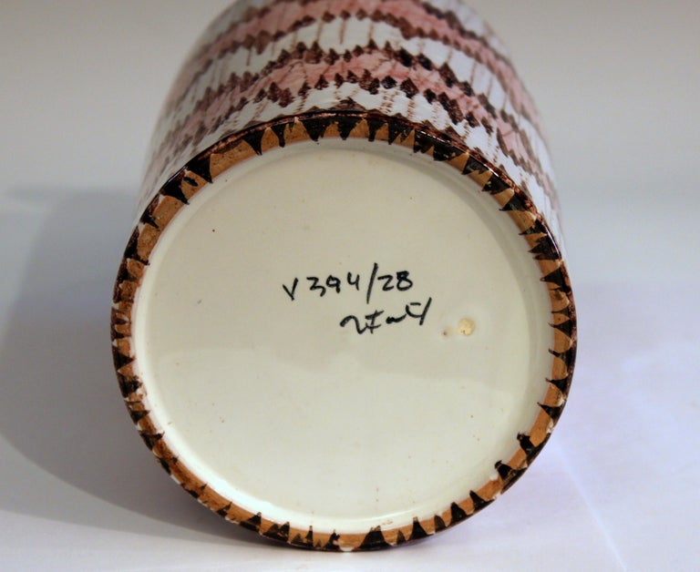 Bitossi Italian Pottery Early VMark Londi Raymor Vase Vintage 1950s