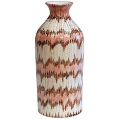 Bitossi Italian Pottery Early V-Mark Londi Raymor Vase Vintage 1950s Ceramic