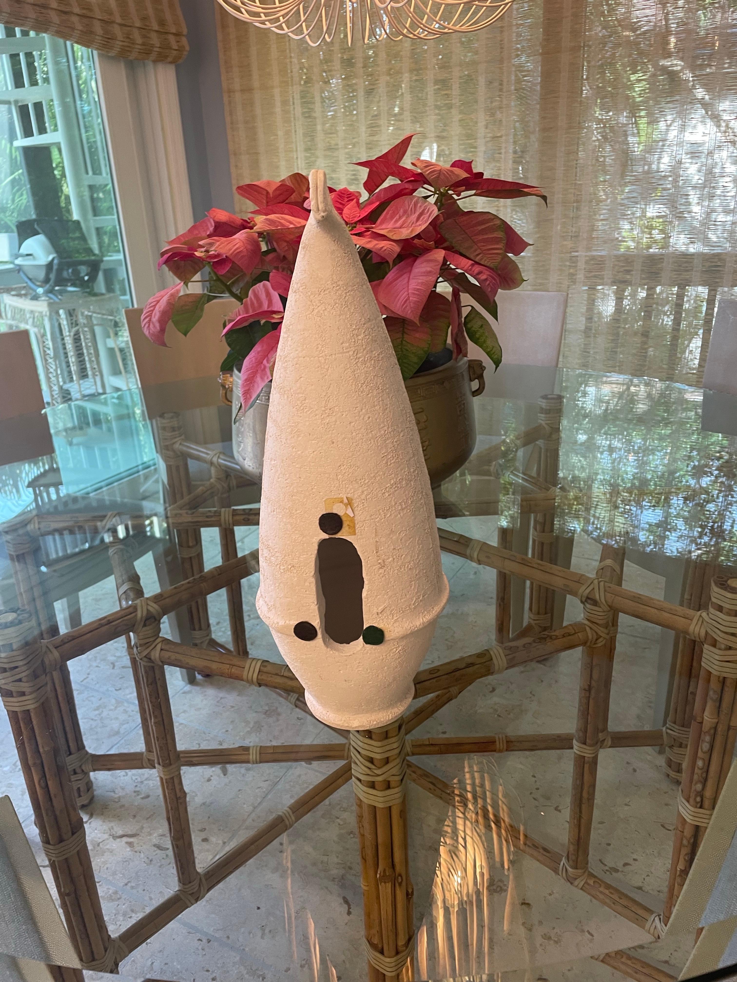 Escultura de pez de terracota italiana Bitossi mediados del siglo XX en venta