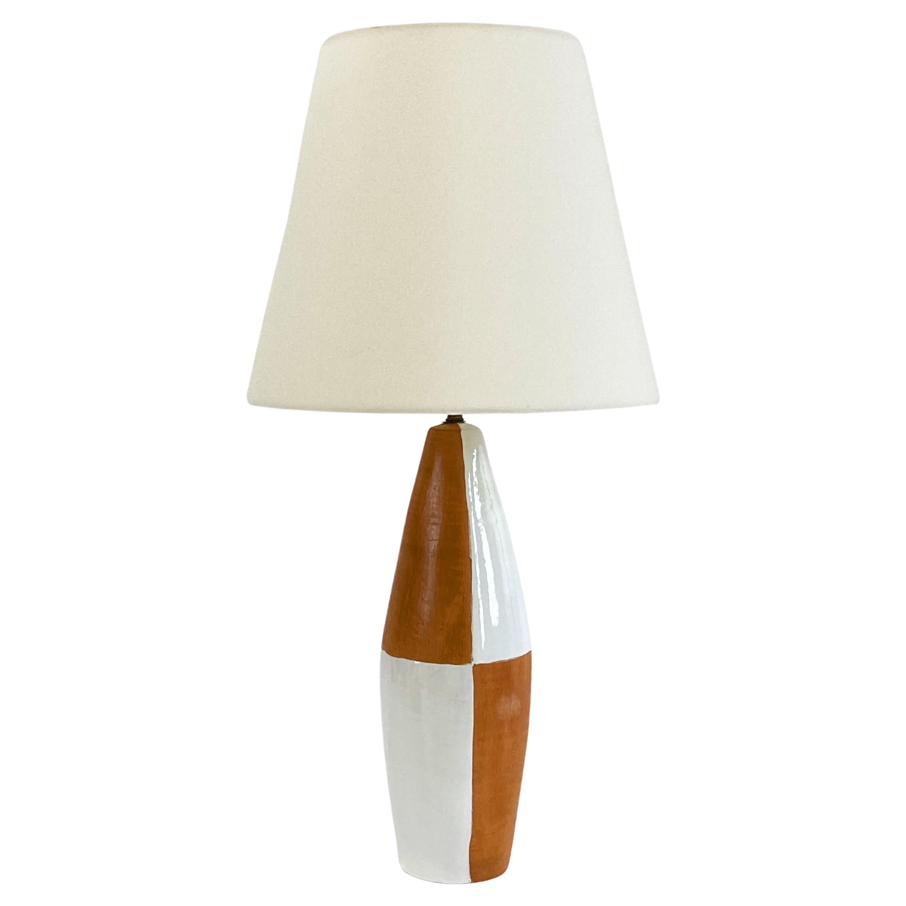 Bitossi Lamp -- 1950s Italian Pottery Attributed to Aldo Londi