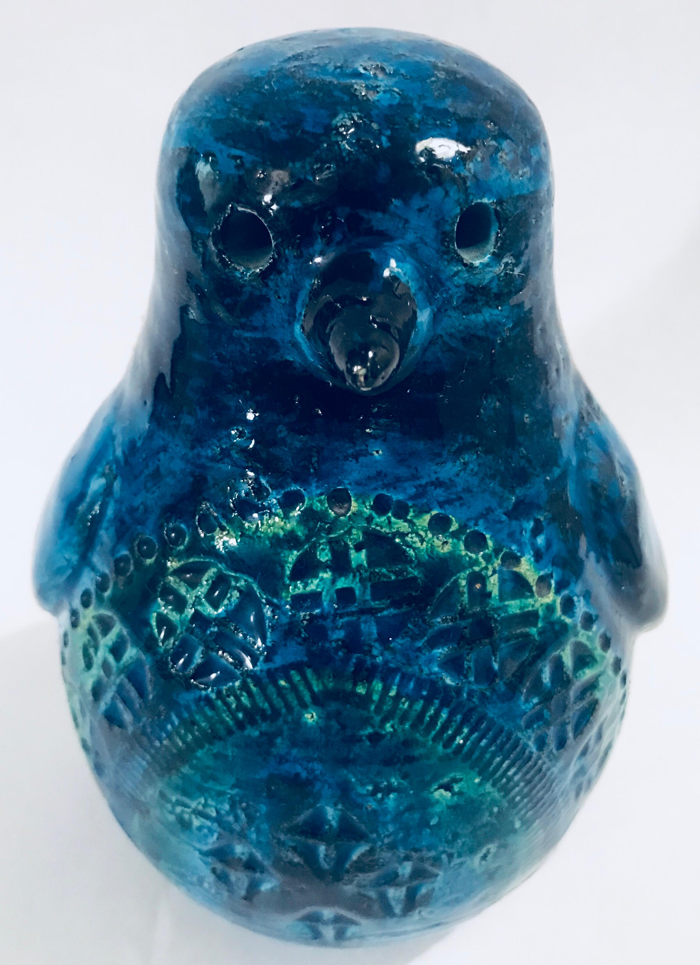 Italian Bitossi Raymor Ceramic Penguin by Aldo Londi
