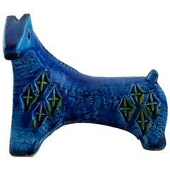 Bitossi, Rimini Blue Figure in Ceramics, Designed by Aldo Londi, 1960s