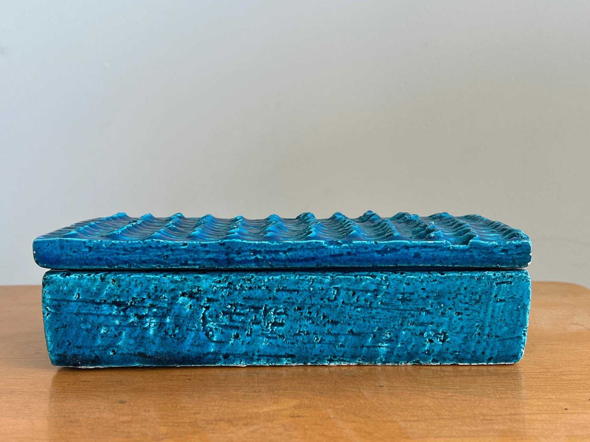 Ceramic Bitossi Rimini Turquoise Box