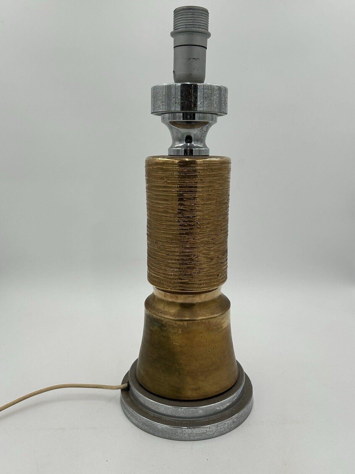 Bitossi Stil Keramik Tischlampe Design 1970er Jahre (Italian) im Angebot