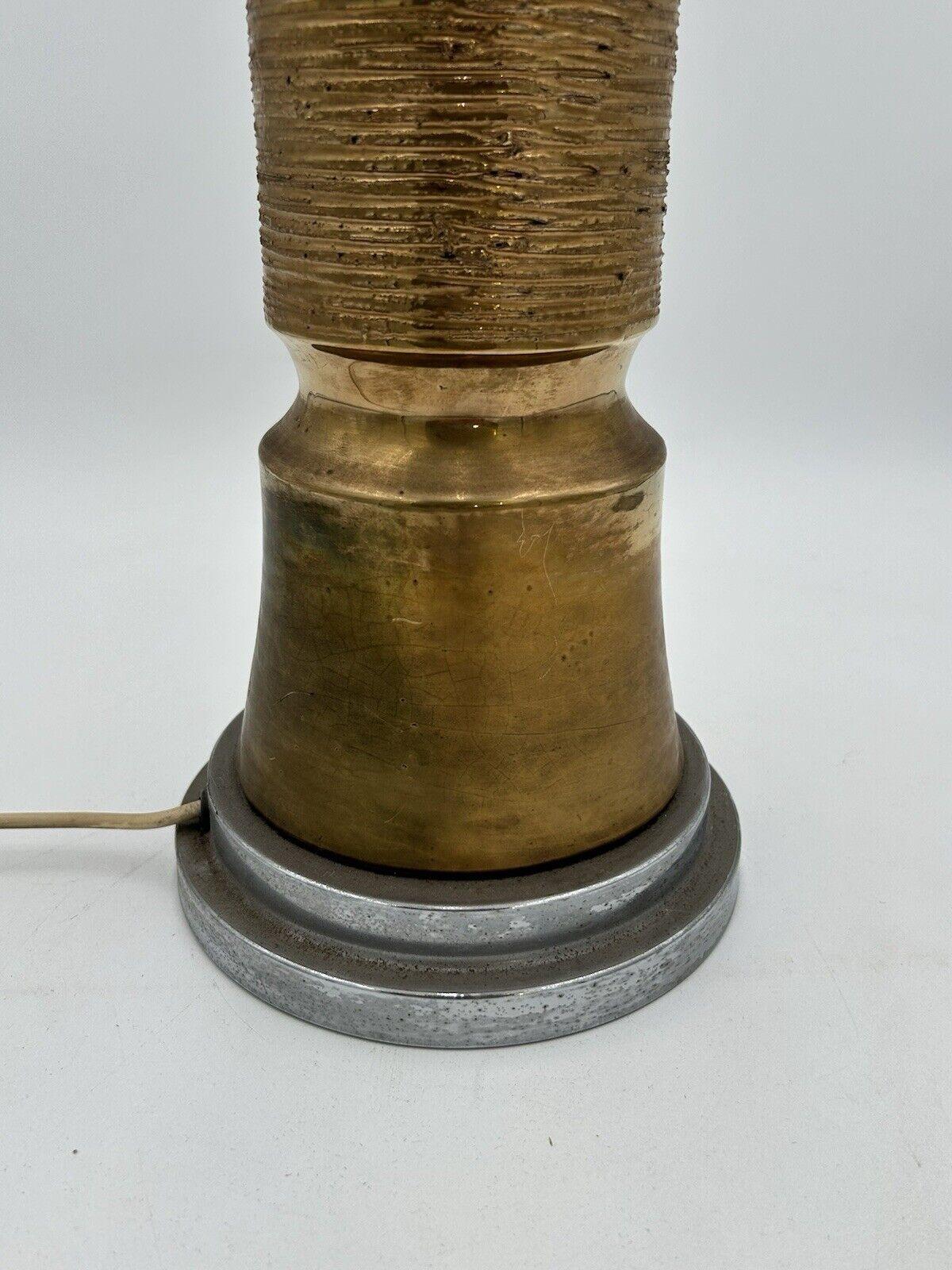 Bitossi Stil Keramik Tischlampe Design 1970er Jahre (Late 20th Century) im Angebot