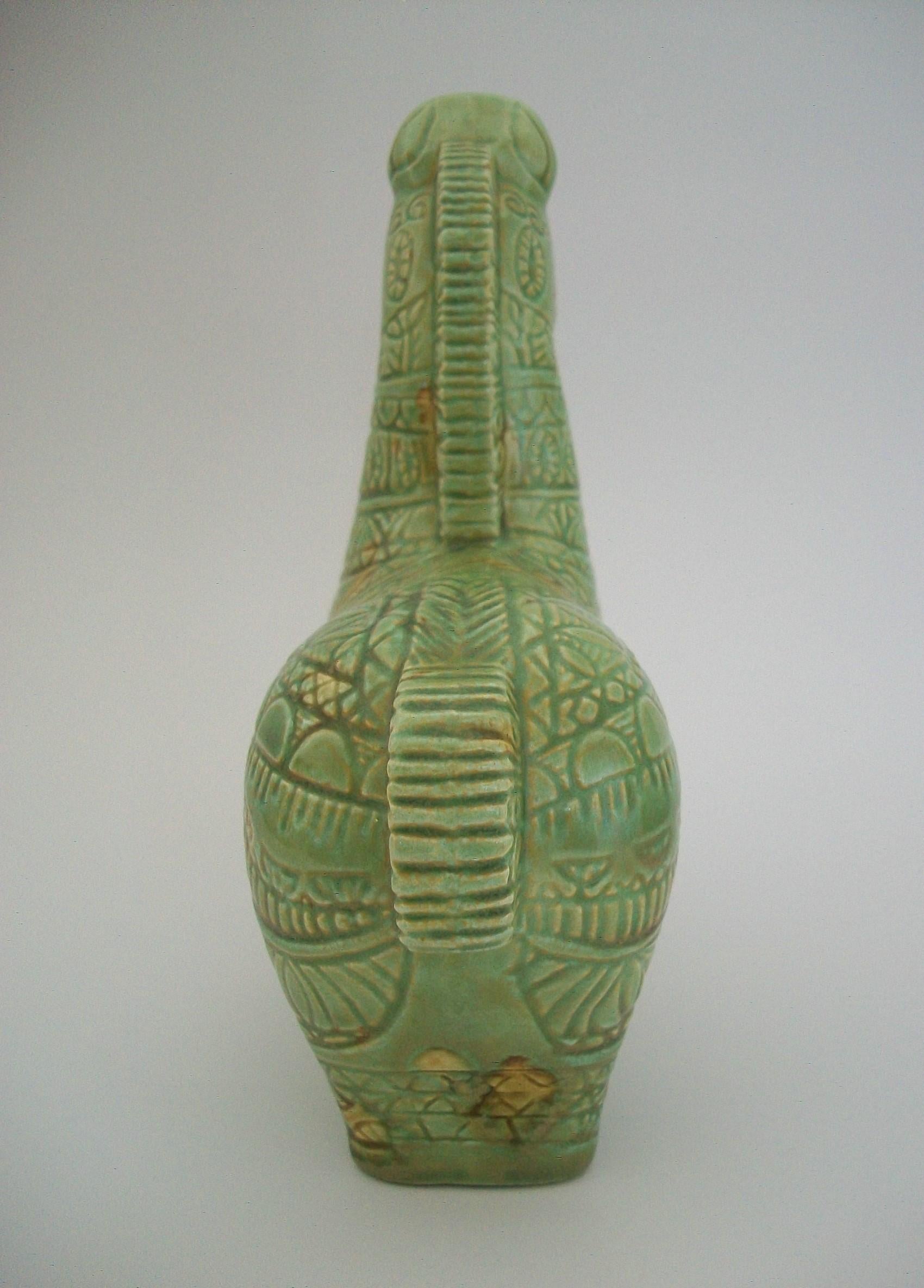 Bitossi Style Glazed Ceramic Trojan Horse - Canada - Mid 20th Century 2