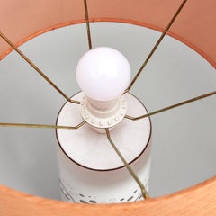 Lampade in stile Bitossi, ceramica firmata "Toreboda" Svezia 1960