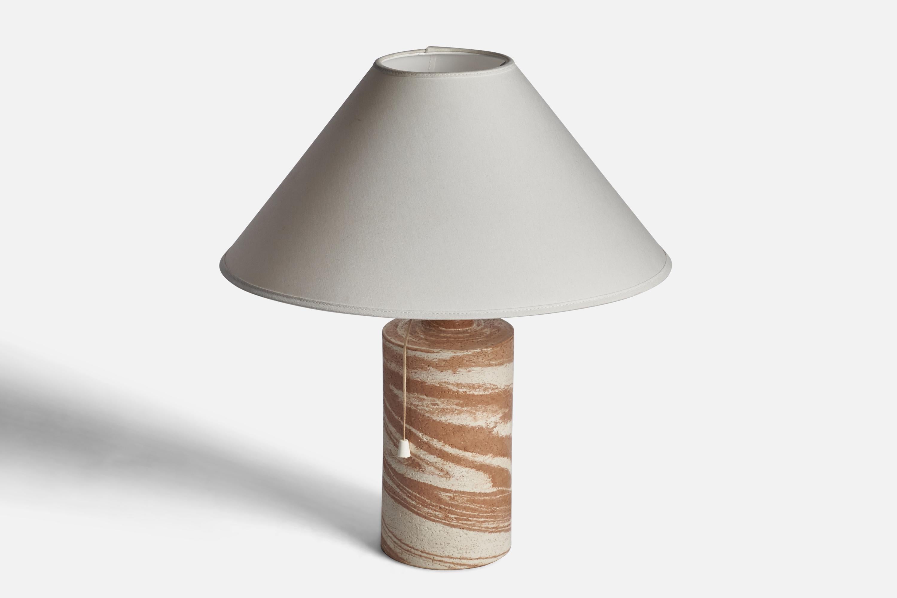 Mid-Century Modern Bitossi, Table Lamp, Ceramic, Sweden, 1960s For Sale