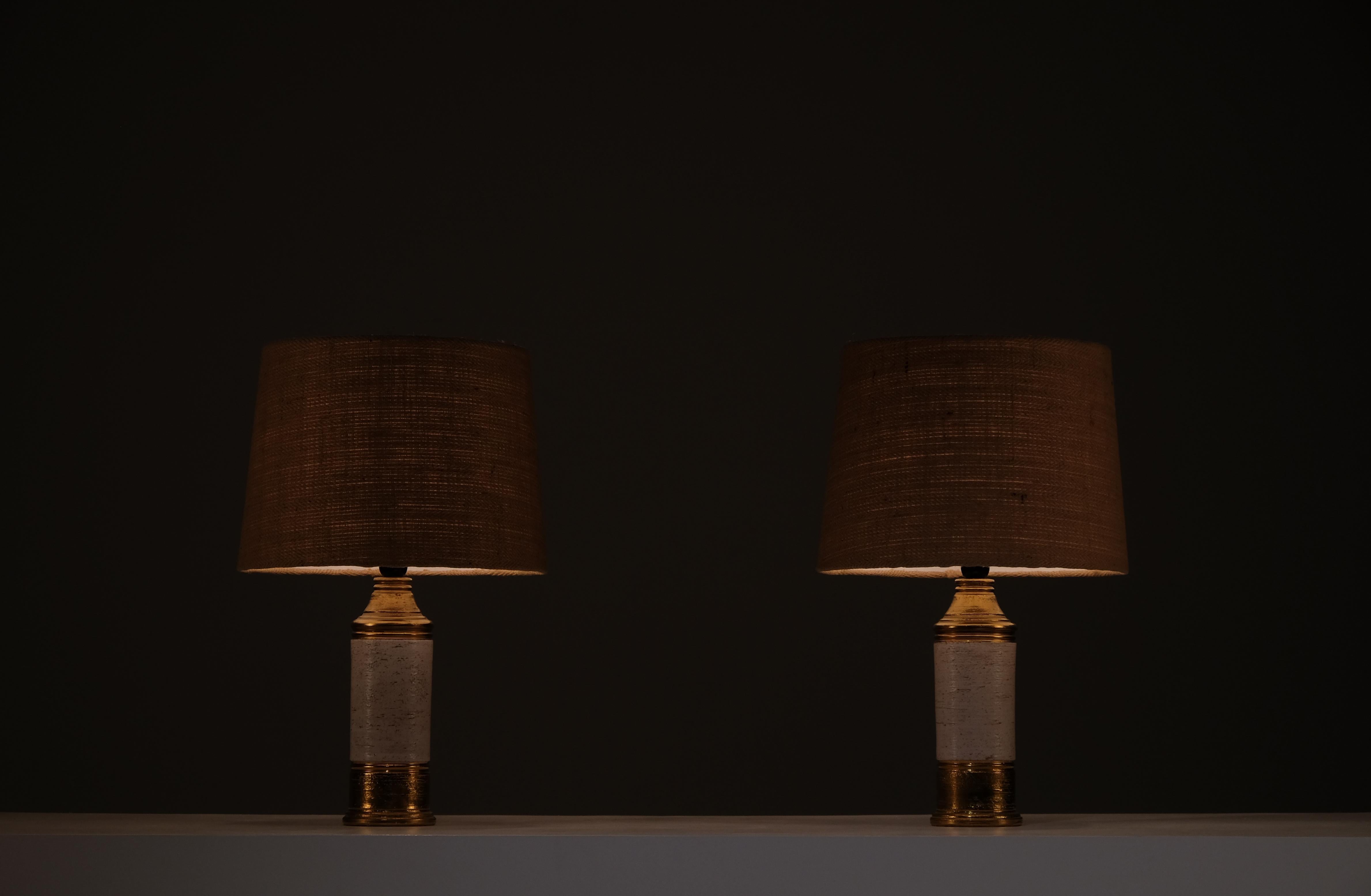 Lampes de table Bitossi, Italie, années 1970 en vente 1