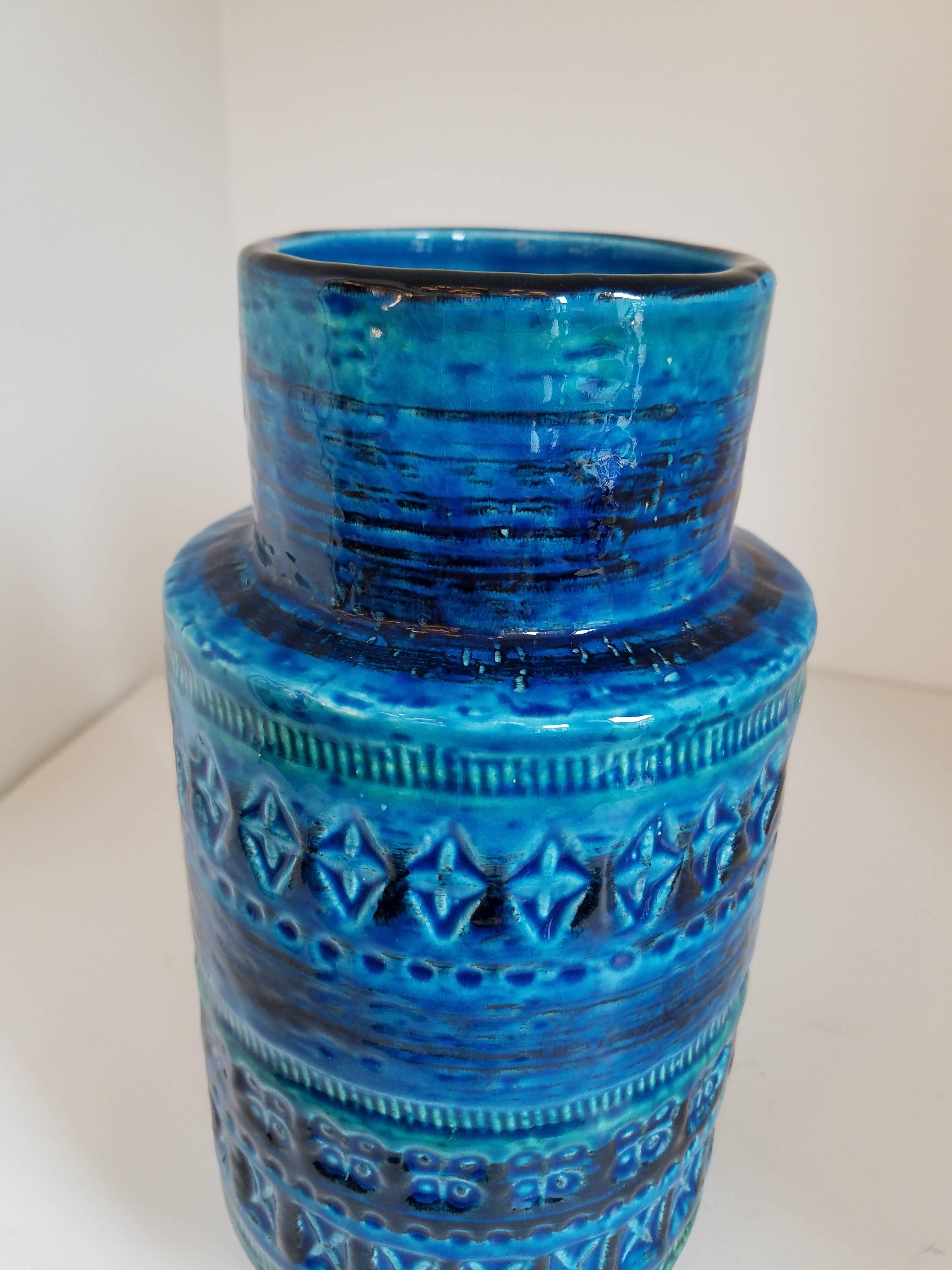 Mid-Century Modern Bitossi Vase by Aldo Londi