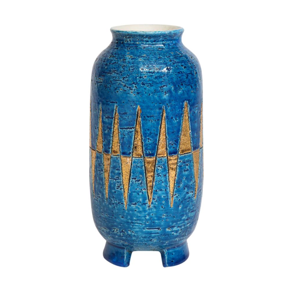 ceramic blue vase