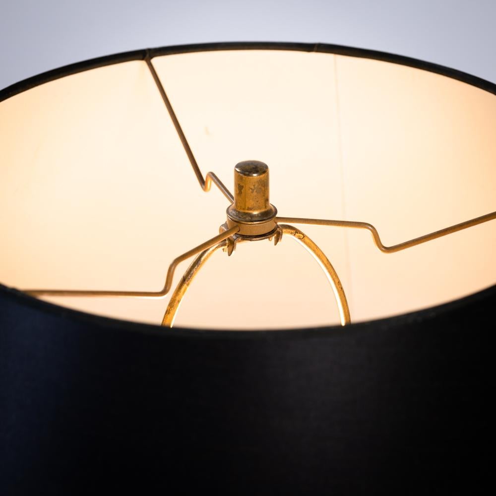 Ceramica Lampada da tavolo grande in ceramica intagliata bianca di Bitossi Aldo Londi, Italia, anni '70 in vendita