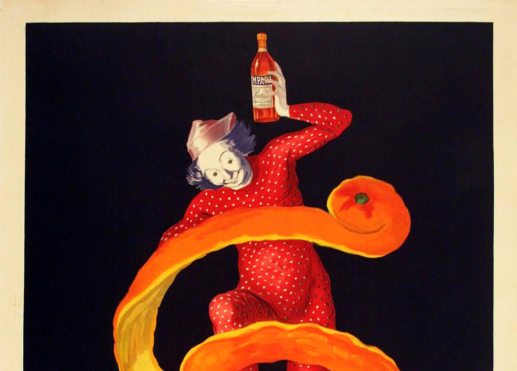 BITTER CAMPARI, affiche publicitaire italienne vintage en alcohol, Cappiello, 1921 Excellent état à Bath, Somerset
