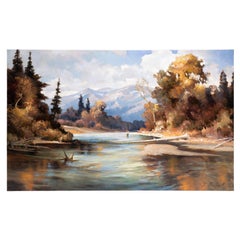 Peinture à l'huile originale de Greg Parker