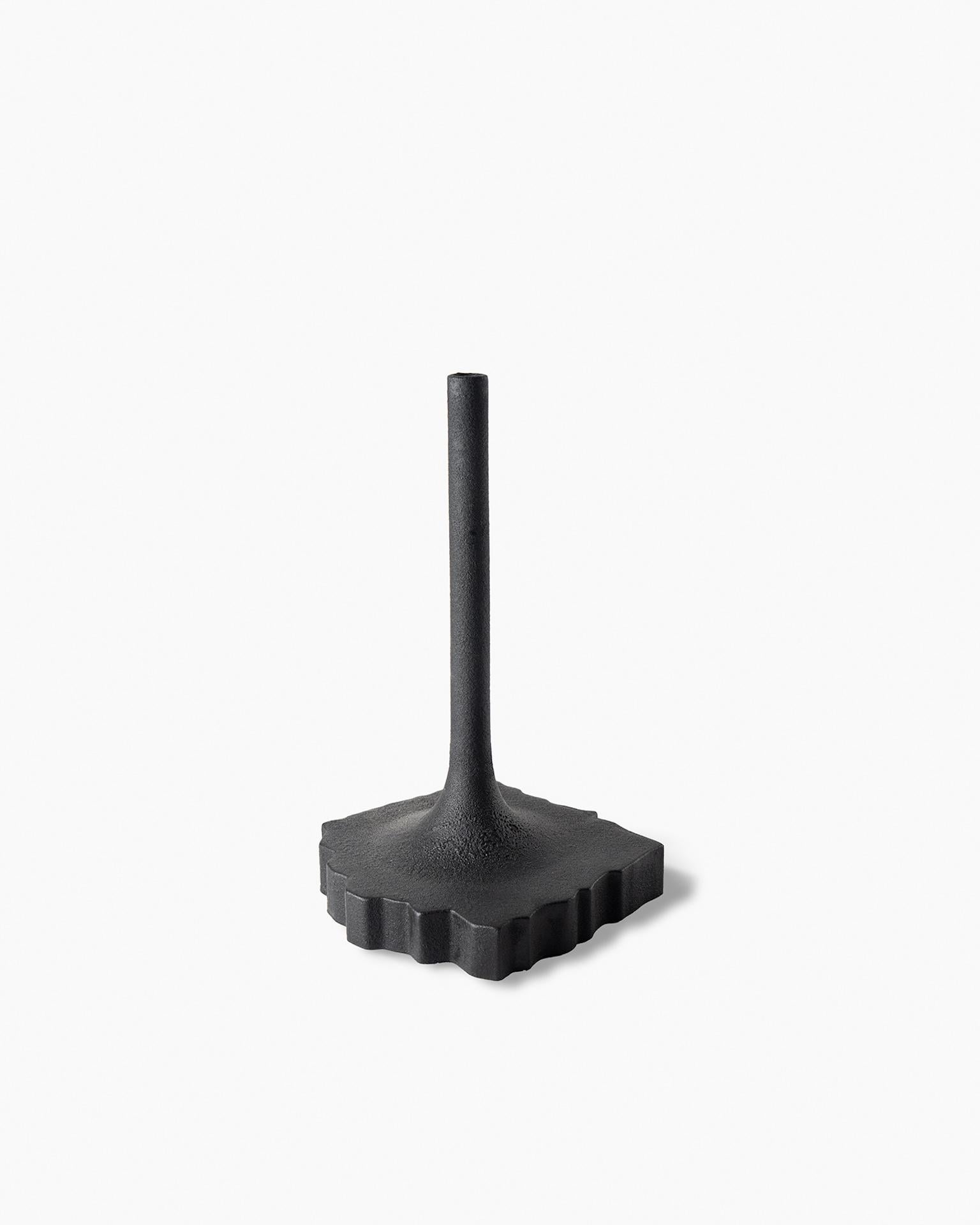 Jarrón de cerámica de un solo tallo Bittosi Green Line de Fabio Novembre Italiano en venta