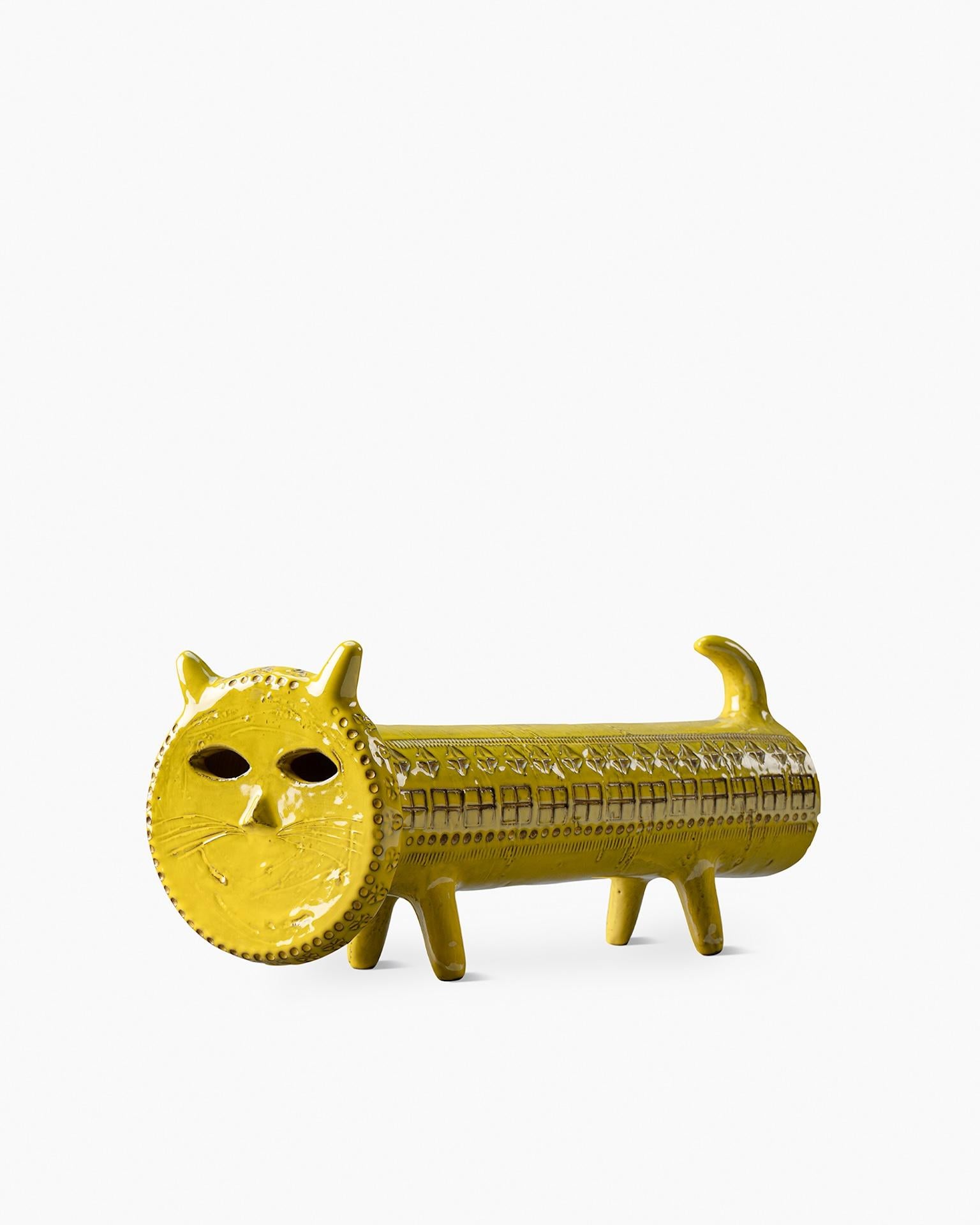 Bittosi Limitierte Auflage Figur in Katzenform von Aldo Londi (Italienisch) im Angebot