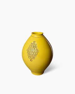 Bittosi Limited edition Yellow Vaso by Aldo Londi