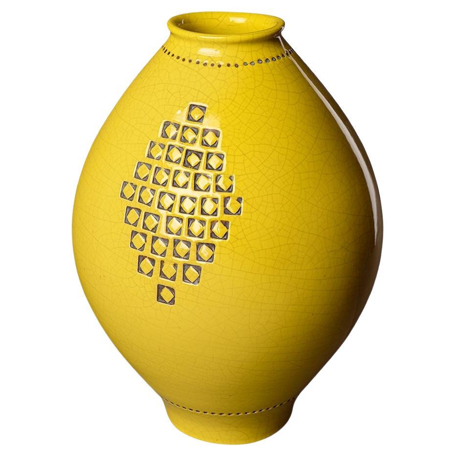 Edición limitada Bittosi Vaso Amarillo de Aldo Londi