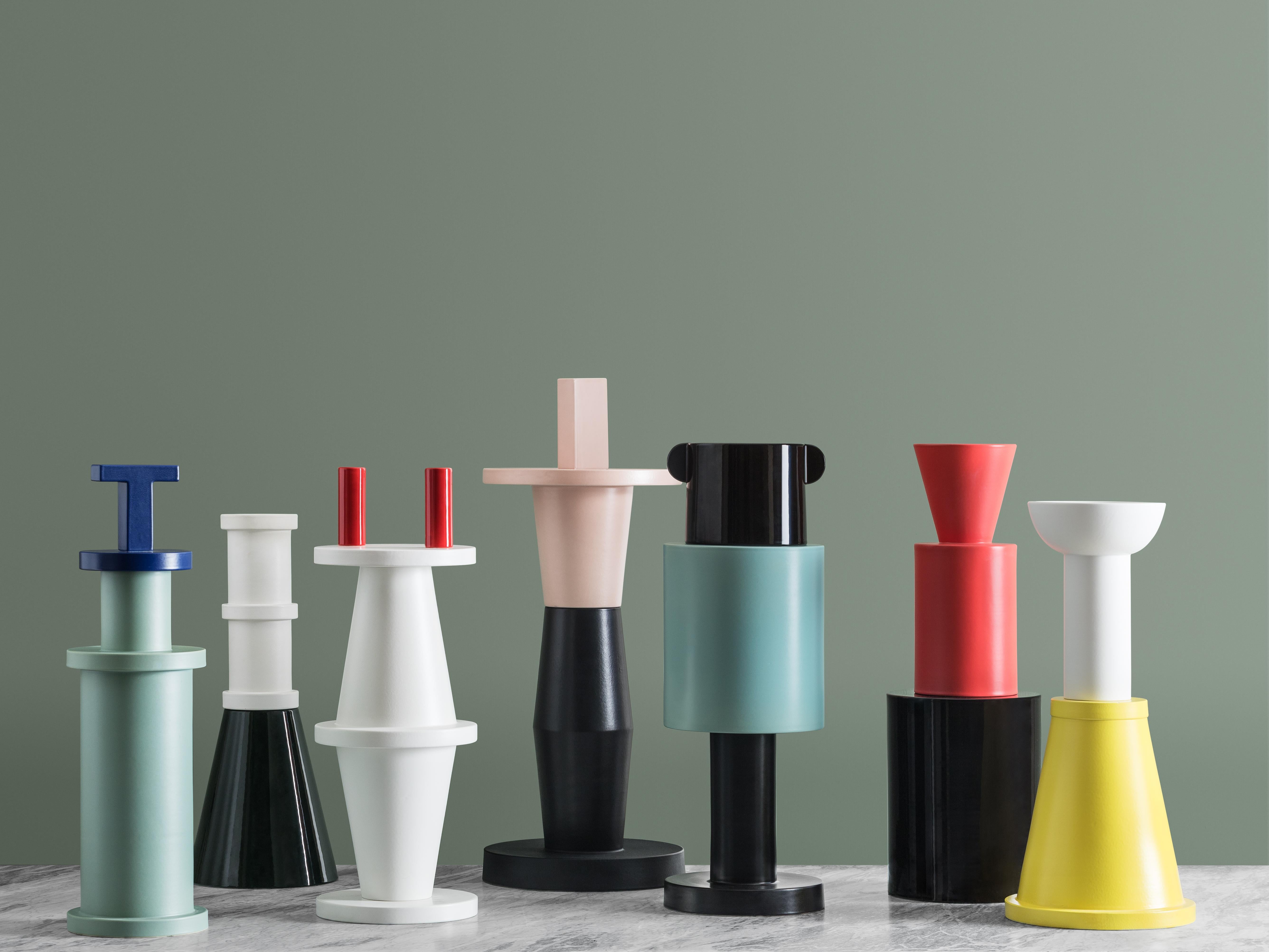 XXI secolo e contemporaneo Bittosi  nero lucido Scultura di Nathalie du Pasquier in vendita