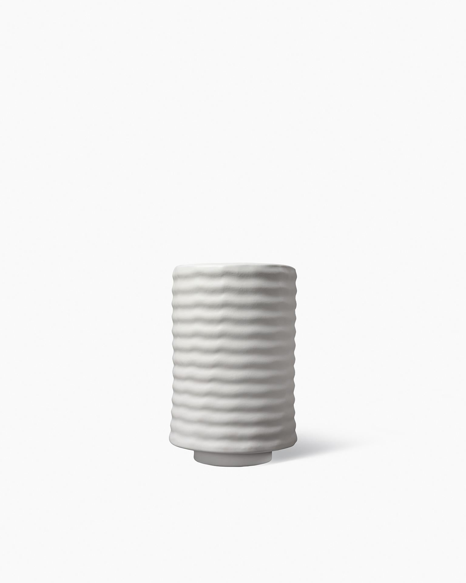 Contemporary Bittosi Wiggle Ceramic Vaso by Max Lamb For Sale
